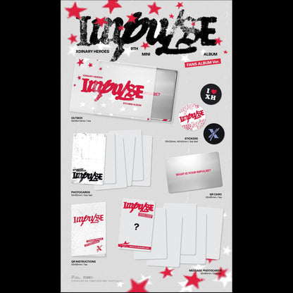 [Pre-order] Xdinary Heroes 9th Mini Album IMPULSE FANS ALBUM Ver KPOP Sealed + Free Gift