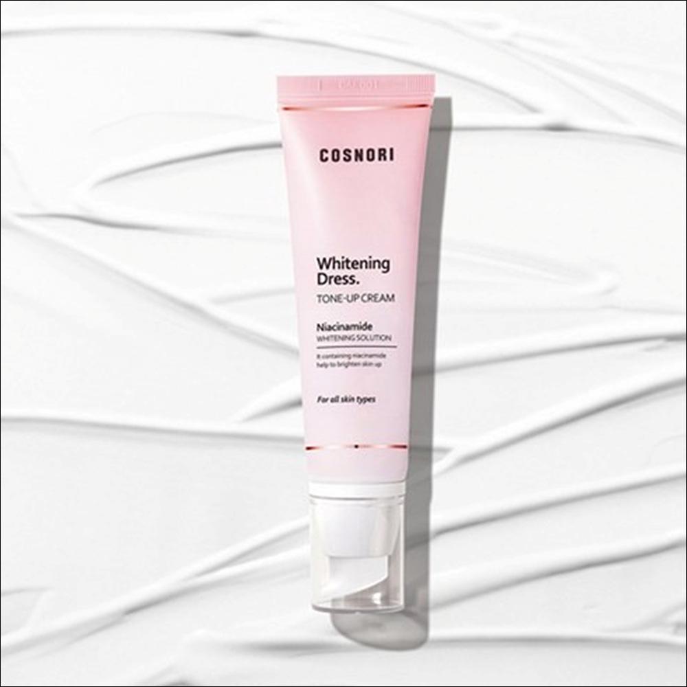 [COSNORI] Whitening Dress Tone Up Cream - 1-Second Instant Brightening & Long-Lasting Glow, 50ml | Olive's K-beauty