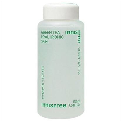 Innisfree Green Tea Hyaluronic Skin Care Set (170ml + 25ml Toner & Lotion)