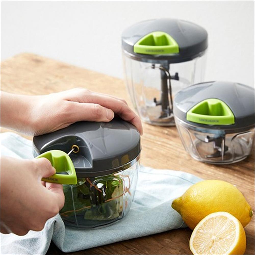 LOCK & LOCK Quick Chopper Vegetable Slicer Manual Food Processor Garlic Mincer (S/M/L Sizes)