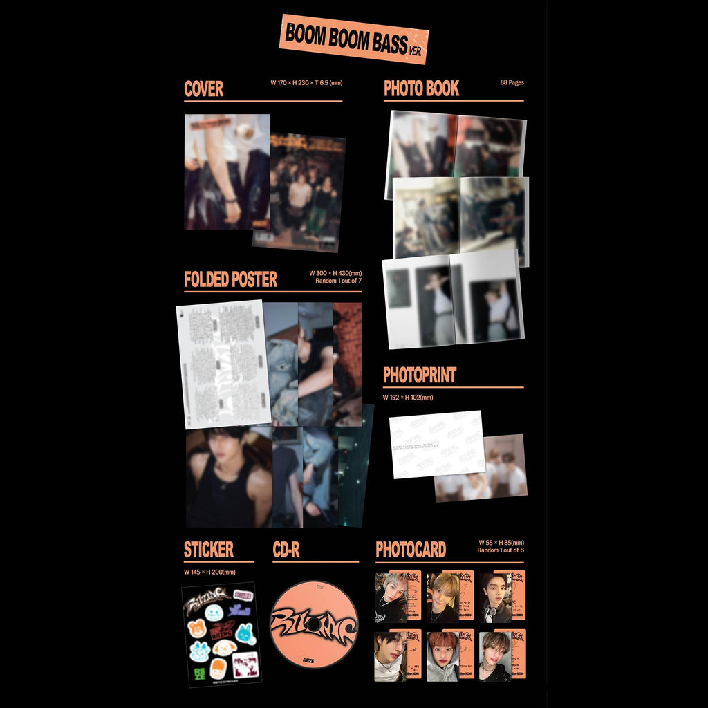 RIIZE - RIIZING Photo Book Ver. / 1st Mini Album