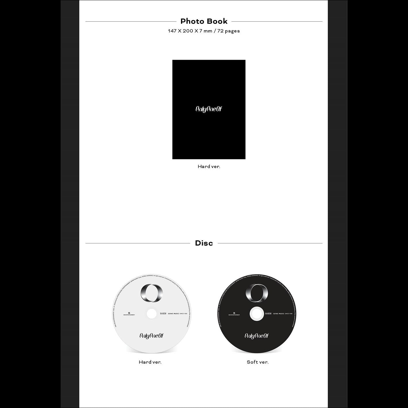 OnlyOneOf - Things I Can't Say Love (Hard ver. / Soft ver.)