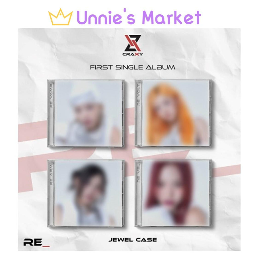 CRAXY - RE_ Jewel Case ver. / 1st Single Album