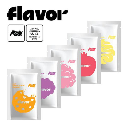 POW Single Album [FLAVOR] POW-PACK Ver. + Free Gift