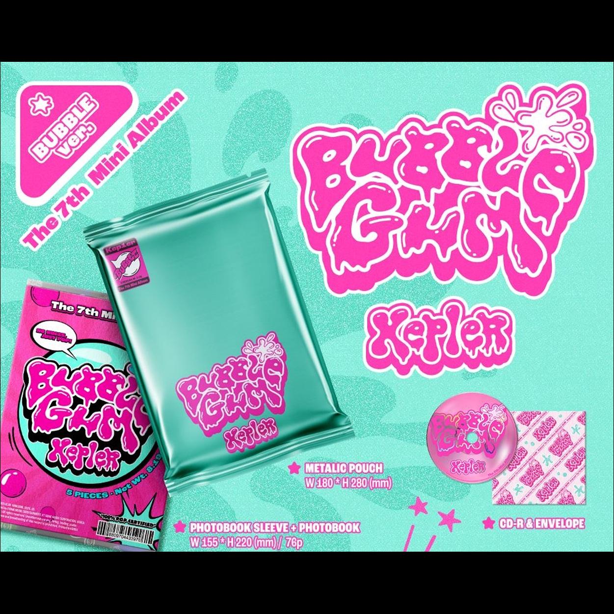 Kep1er [BUBBLE GUM] (BUBBLE ver., GUM ver.) / The 7th Mini Album