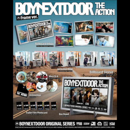 BOYNEXTDOOR [The Action] Frame ver. 5th EP Album + Free Gift