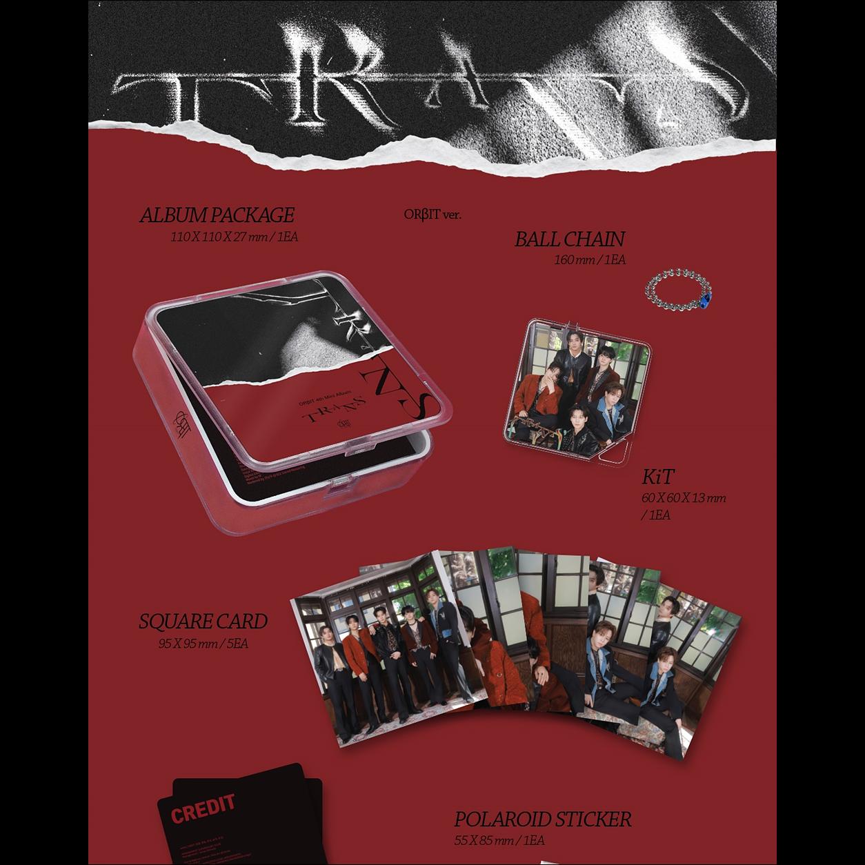 OrBIT TRANS KIT Album ORBIT Ver.