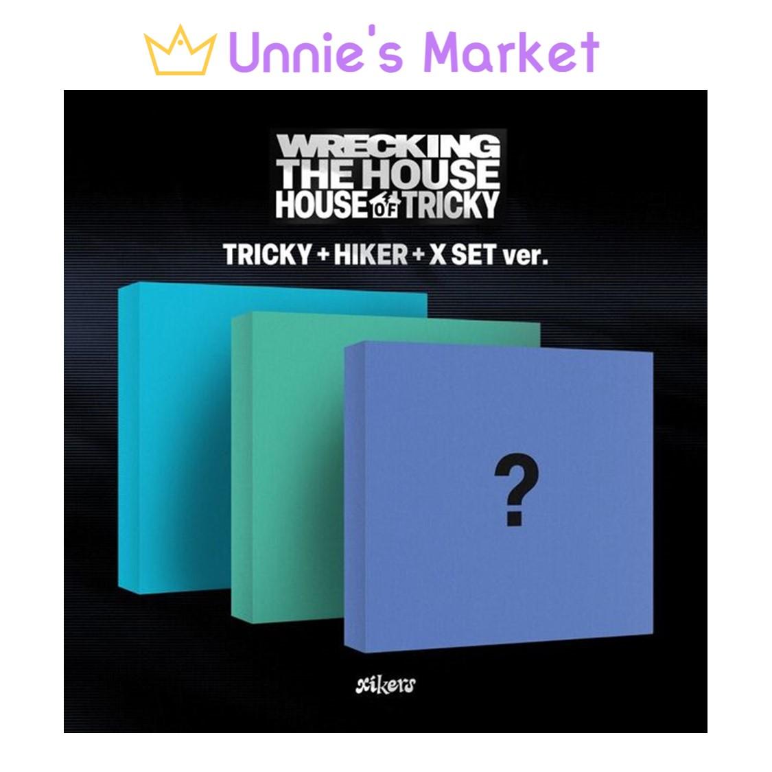xikers [HOUSE OF TRICKY  WRECKING THE HOUSE](TRICKY ver. / HIKER ver. / X ver.) + Free Gift