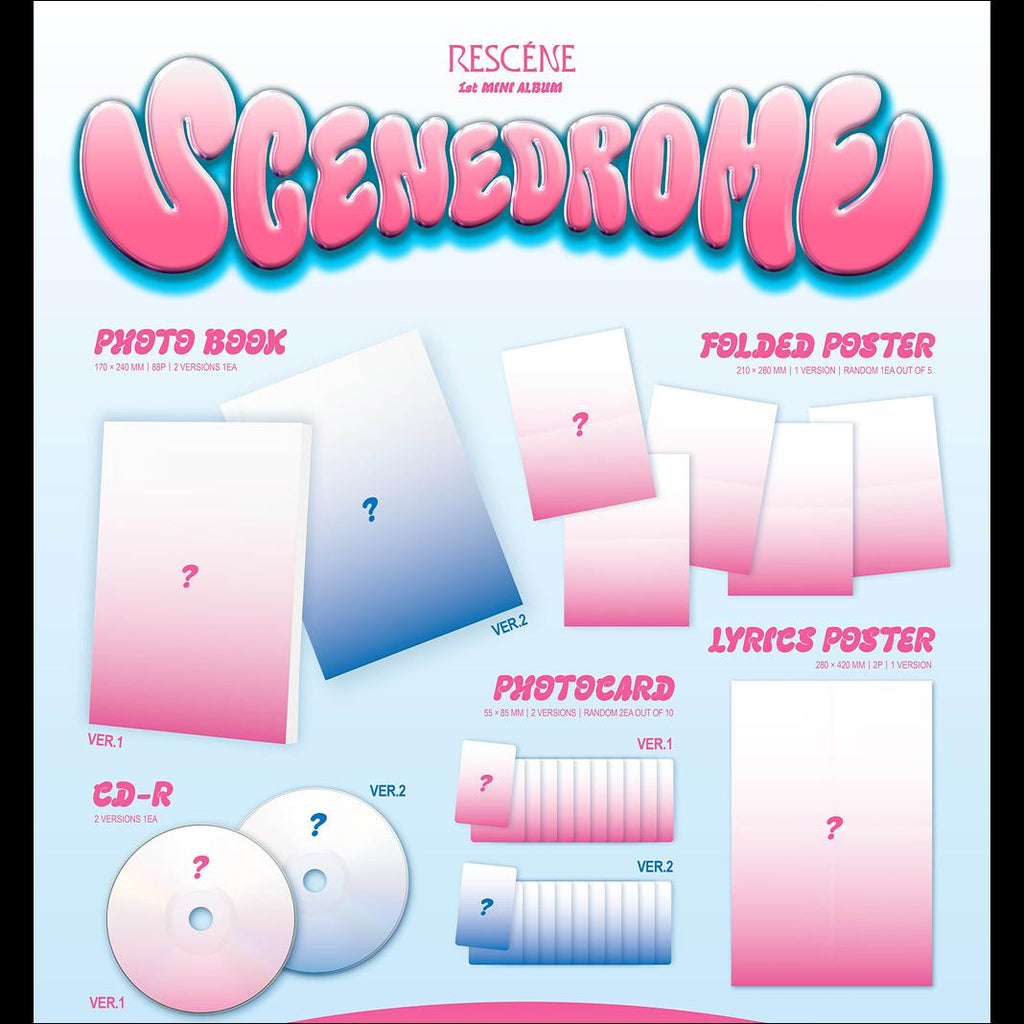 RESCENE 1st MINI ALBUM [SCENEDROME]