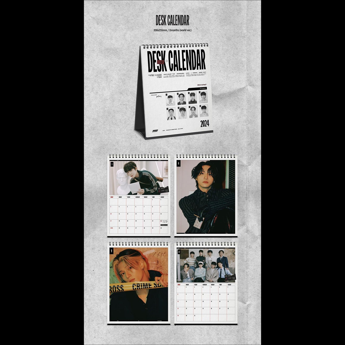 [YES24/STANDARD POB] ATEEZ - ATEEZ 2024 Season's Greetings