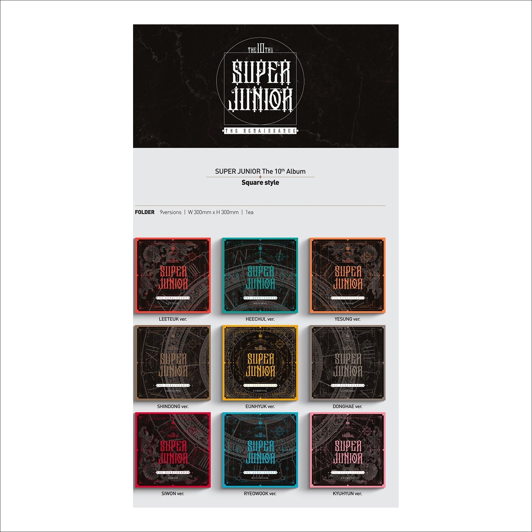 Super Junior - The Renaissance (SQUARE Style)