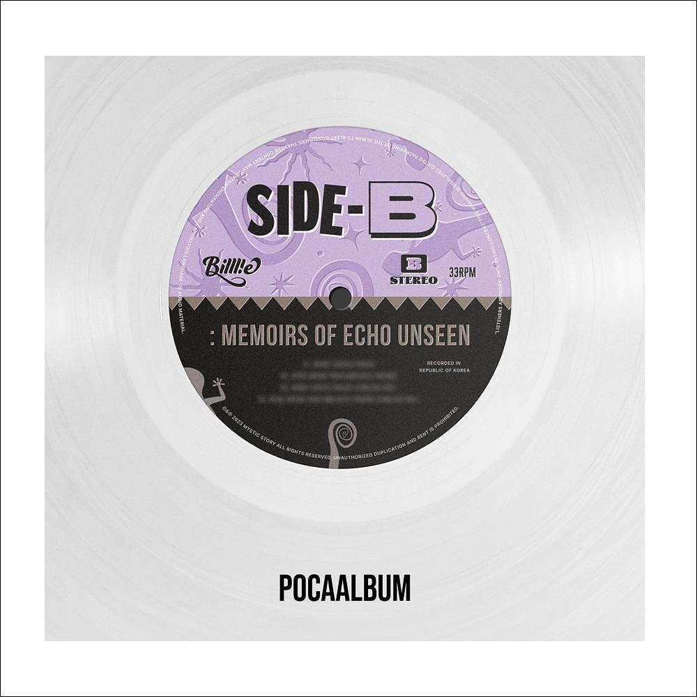 Billlie [side-B : memoirs of echo unseen] POCA Ver.(blue ver. / violet ver.)