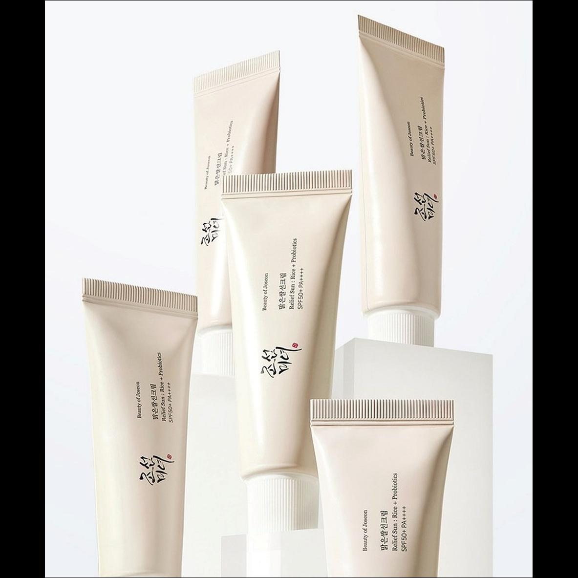[Beauty of Joseon] Relief Sun : Rice + Probiotics 50ml - SPF50+ PA++++, Lightweight Organic Sunscreen, No White Cast, Brightening & Hydrating