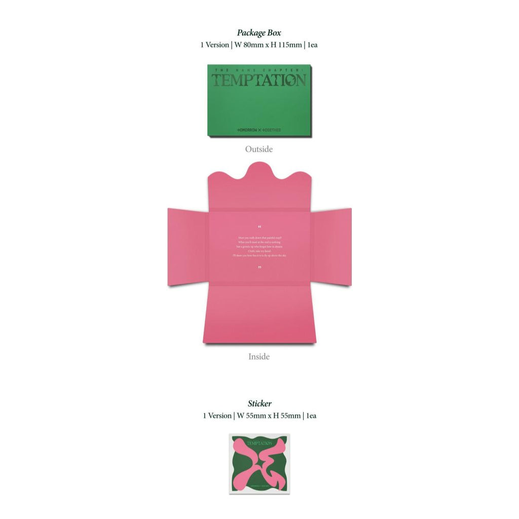 TXT - THE NAME CHAPTER : TEMPTATION Weverse Albums ver.