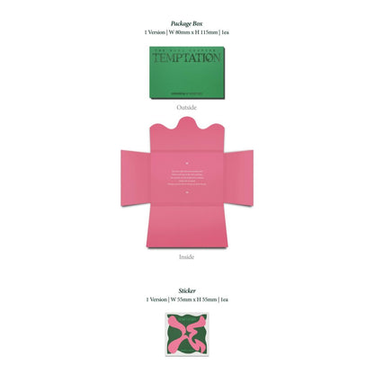 TXT - THE NAME CHAPTER : TEMPTATION Weverse Albums ver.