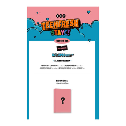 STAYC - TEENFRESH Platform Ver. / The 3rd Mini Album