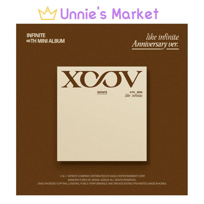INFINITE [LIKE INFINITE] Anniversary ver. / 8th Mini Album