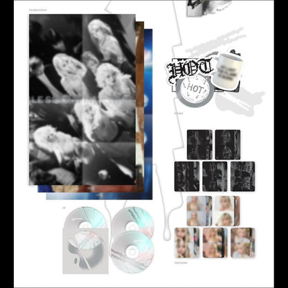 [SITE POB] LE SSERAFIM - HOT 5th Mini Album