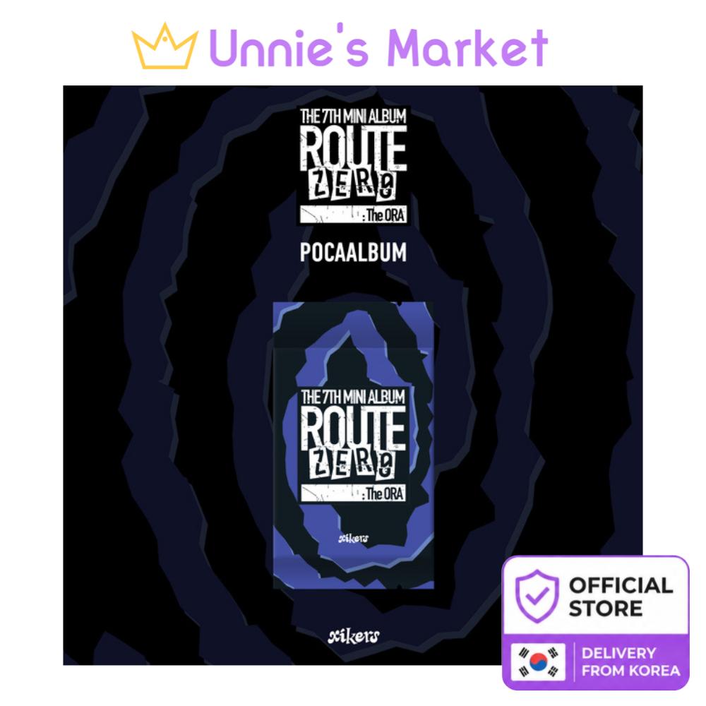 xikers 7TH MINI ALBUM [ROUTE ZERO  The ORA] (POCAALBUM) + Free Gift