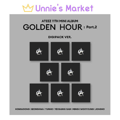 ATEEZ - GOLDEN HOUR : Part.2 (Digipack Ver.)