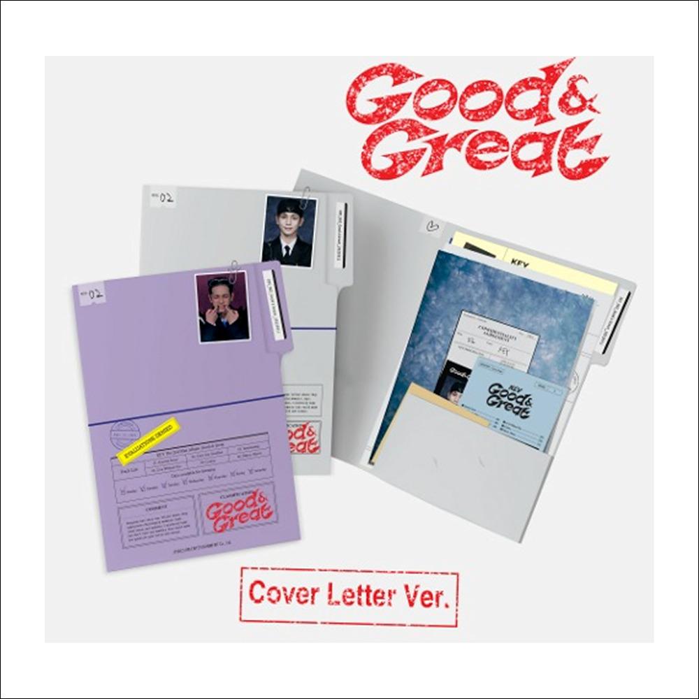 KEY(SHINEE) Good & Great Cover Letter(Paper) Ver.