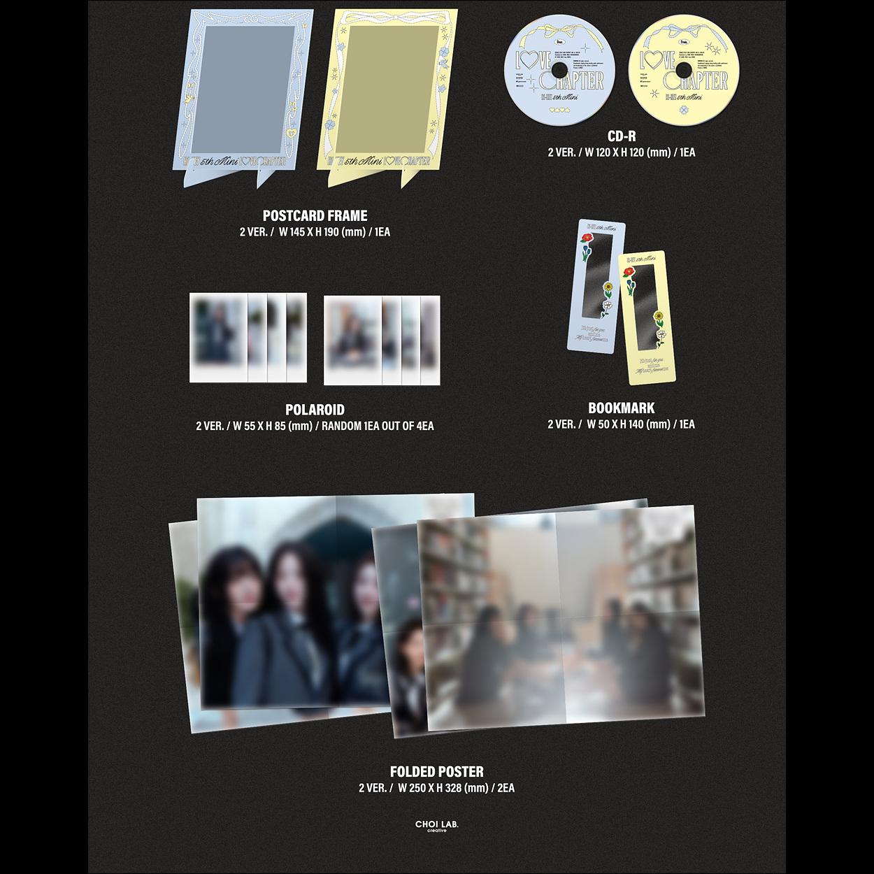 H1-KEY [LOVECHAPTER] 5th Mini Album + Free Gift