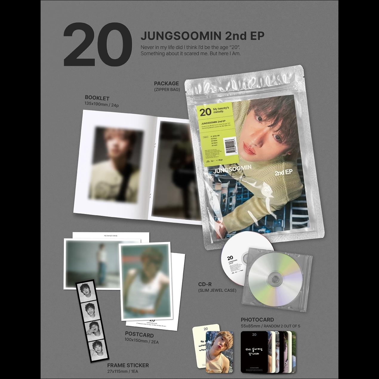 Jung Soomin - 20 (Twenty) 2nd EP Album