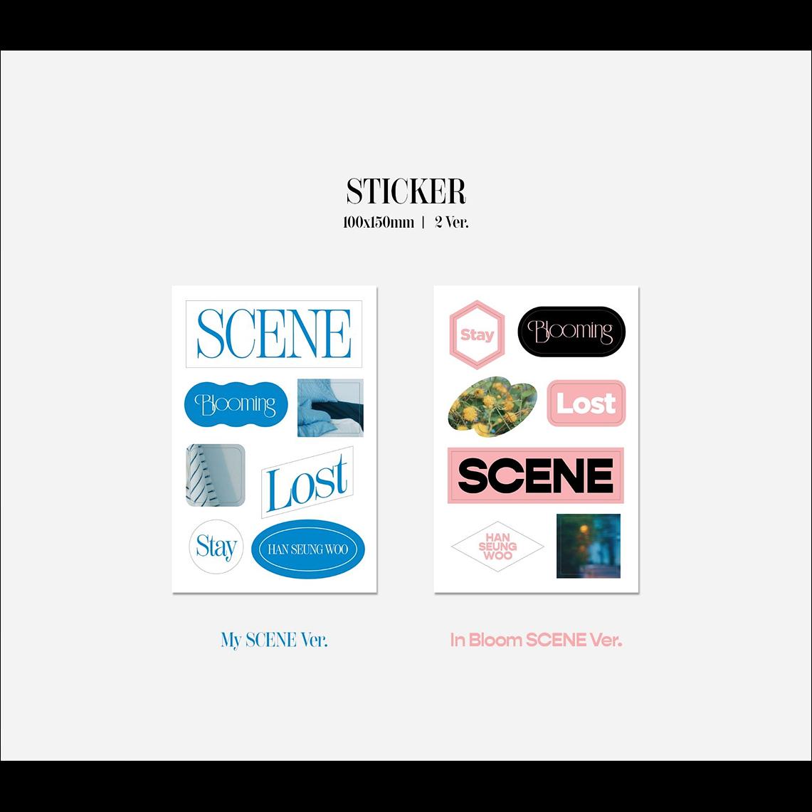 HAN SEUNG WOO - SCENE 1st Single Album (My SCENE Ver. / In Bloom SCENE Ver.)