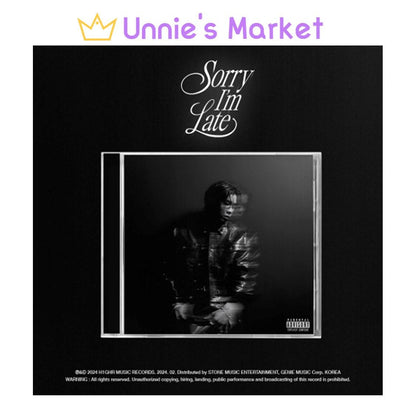 JMIN / Sorry I’m Late Album