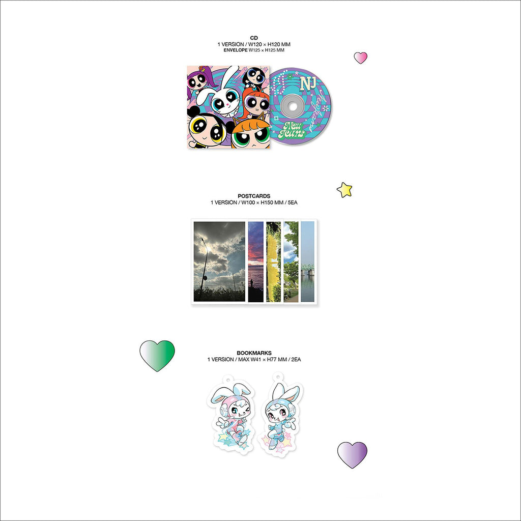 NewJeans - Get Up THE POWERPUFF GIRLS X NJ Box ver.(Standard B ver.)