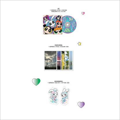 NewJeans - Get Up THE POWERPUFF GIRLS X NJ Box ver. (Standard B ver.)