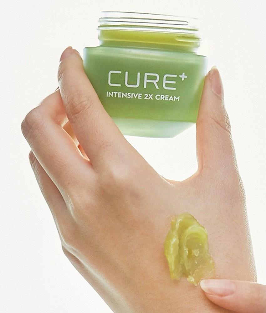 [Cure Alpha by Kim Jeong Moon Aloe] Lasence Loe Cure Intensive 2X Cream - Deep Healing & Protecting Balm-Cream, 30g | Olive's K-beauty