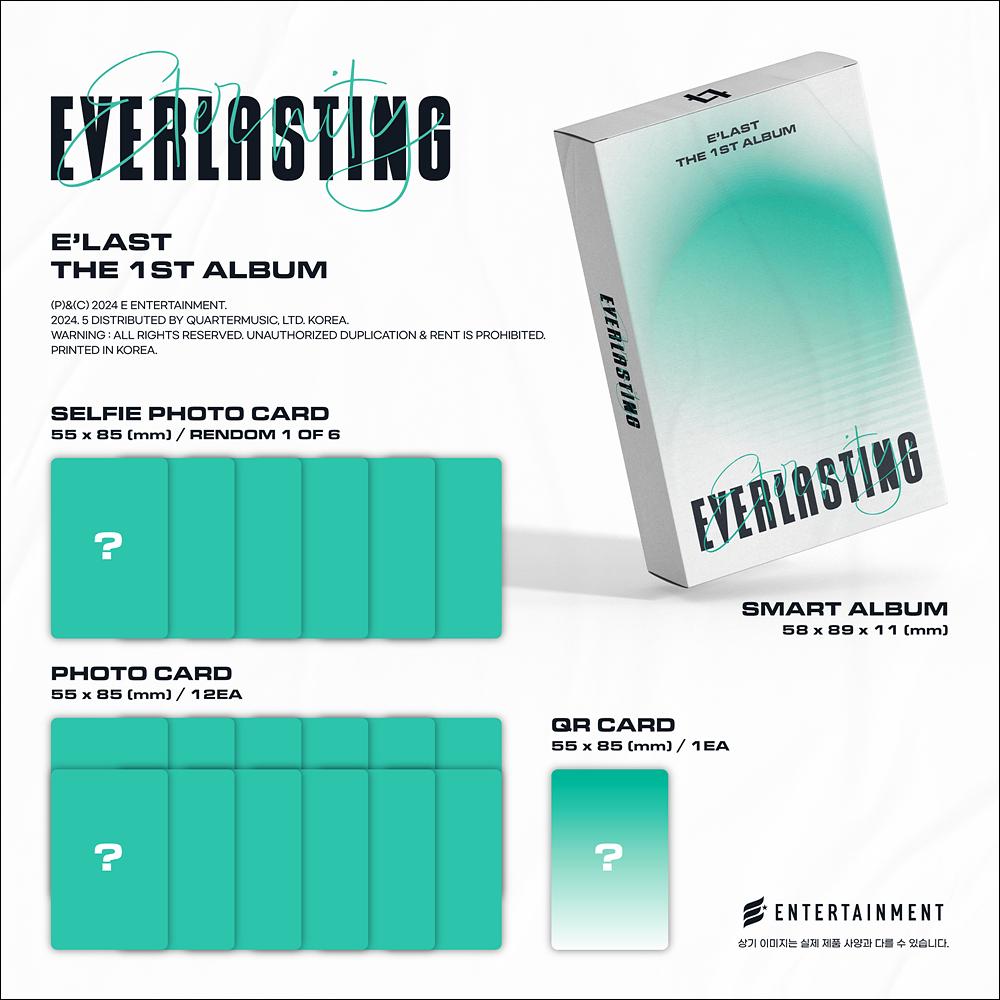 E'LAST - [EVERLASTING] Smart Album (Infinity ver. / Eternity ver.)