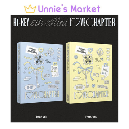 H1-KEY [LOVECHAPTER] 5th Mini Album + Free Gift
