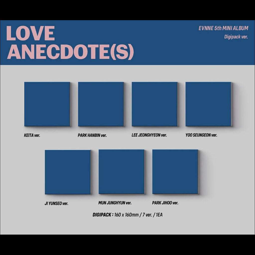 EVNNE - LOVE ANECDOTE(S) Digipack ver.