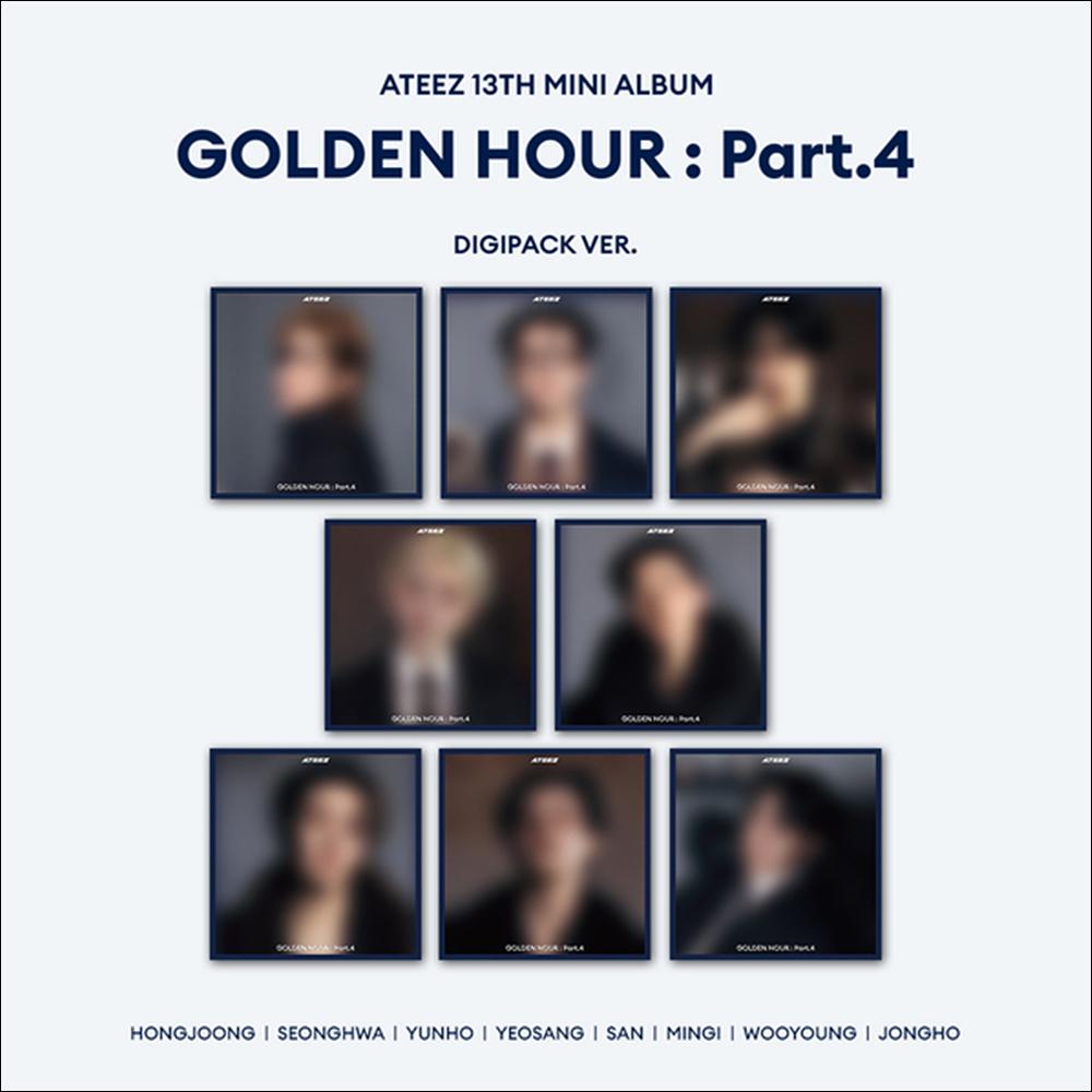 ATEEZ - GOLDEN HOUR Part.4 (Digipack Ver.) + Free Gift