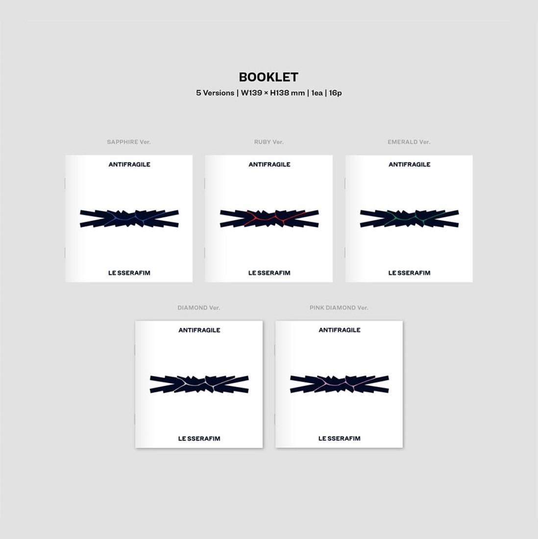 LE SSERAFIM - ANTIFRAGILE Compact Ver.