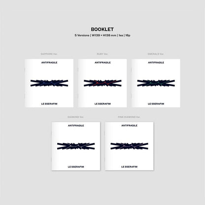 LE SSERAFIM - ANTIFRAGILE Compact Ver.