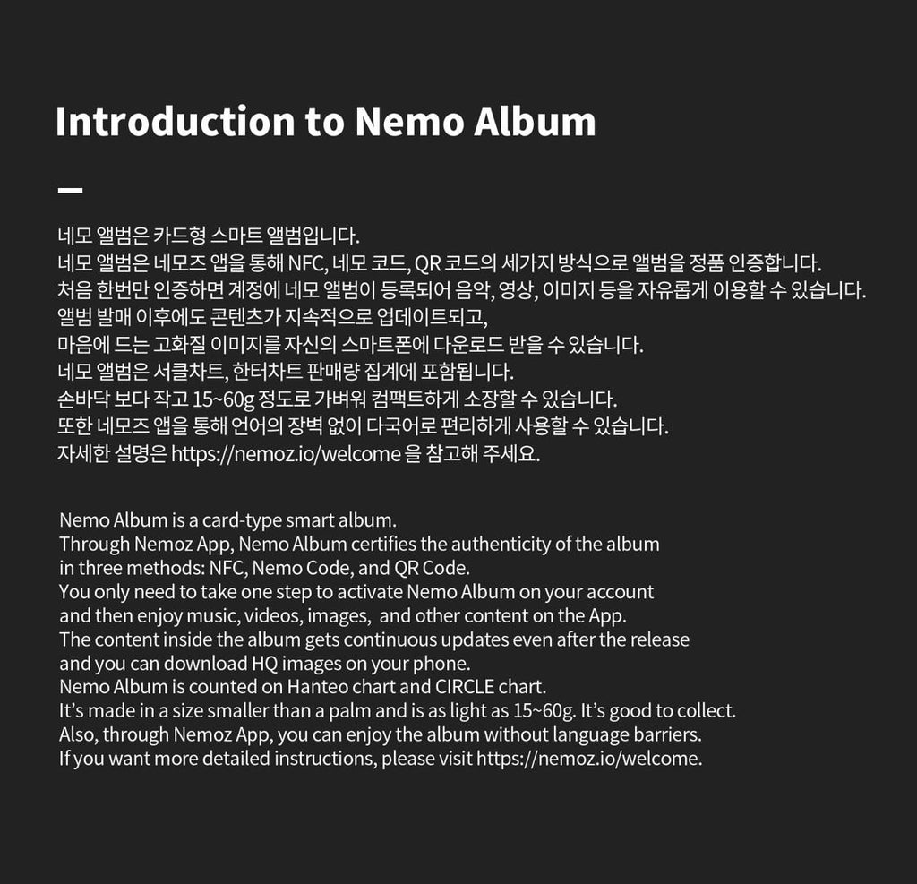 TRI.BE [W.A.Y] Nemo Album ver. Album