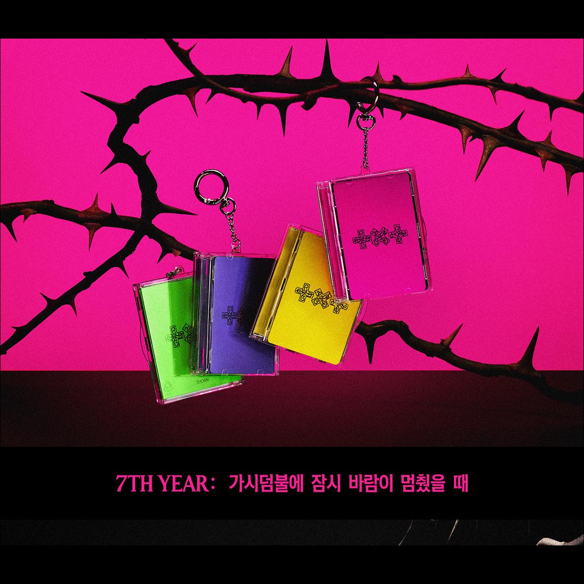 (Photocard Case Ver.) TOMORROW X TOGETHER 7TH YEAR: A Moment of Stillness in the Thorns + Free Gift