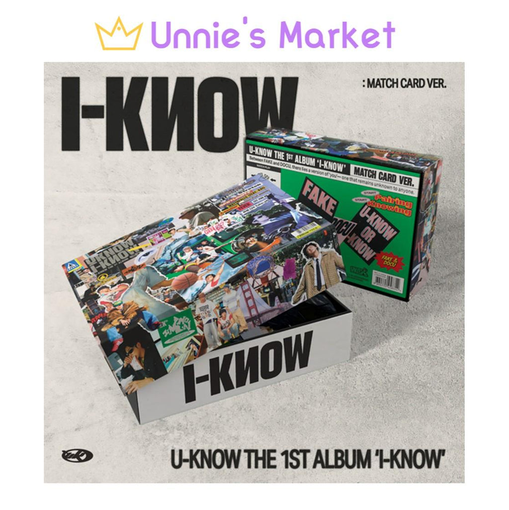 U-KNOW (TVXQ) [I-KNOW] (Match Card Ver.) + Free Gift