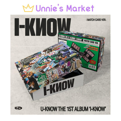 U-KNOW (TVXQ) [I-KNOW] (Match Card Ver.) + Free Gift