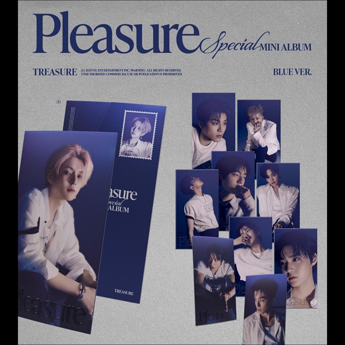 TREASURE [PLEASURE] BLUE VER. / Special Mini Album