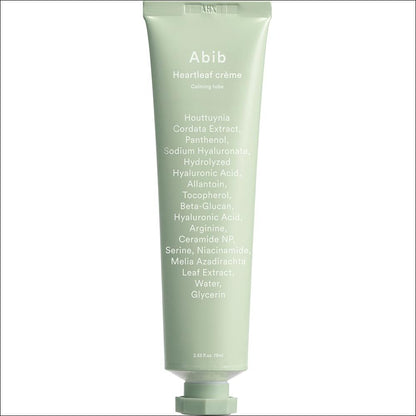 Abib Heartleaf Cream Calming Tube (75ml – 1 Bottle)