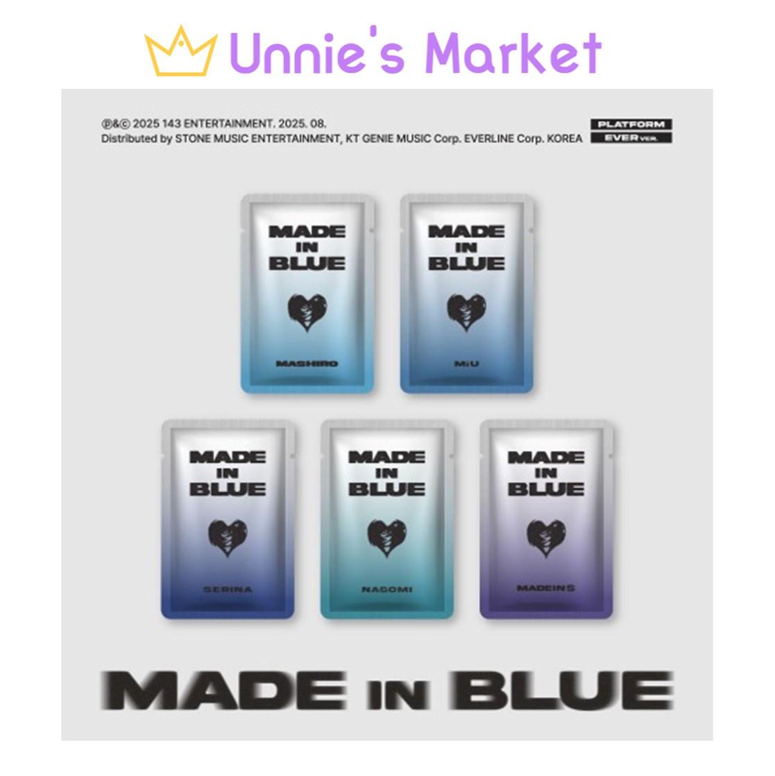 MADEIN S - MADE in BLUE QR Album