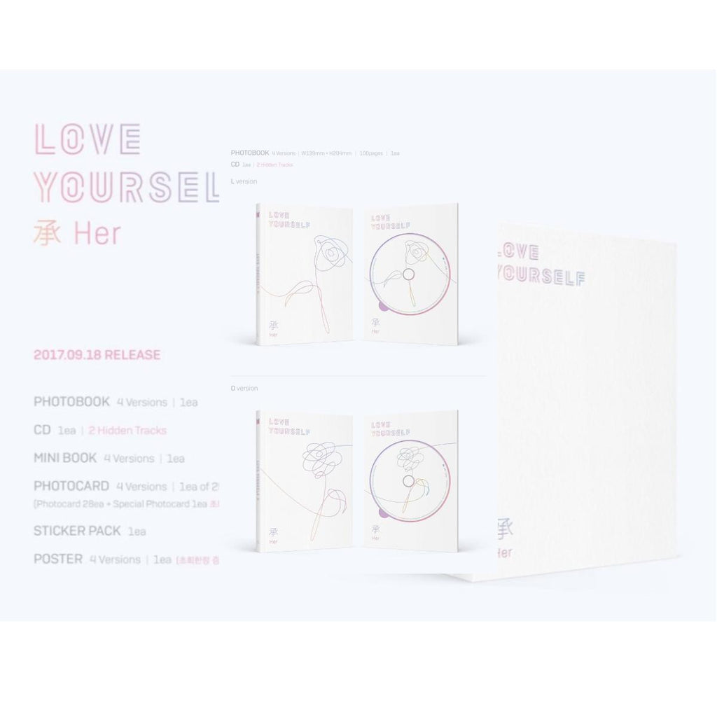 BTS LOVE YOURSELF HER Album
