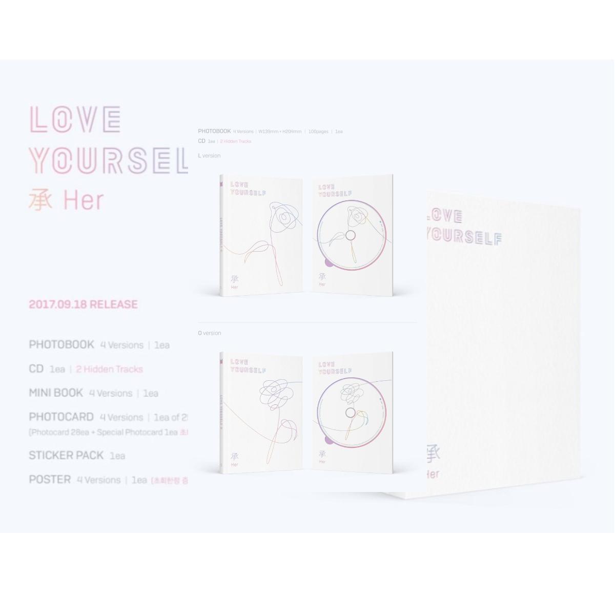 BTS LOVE YOURSELF HER Album