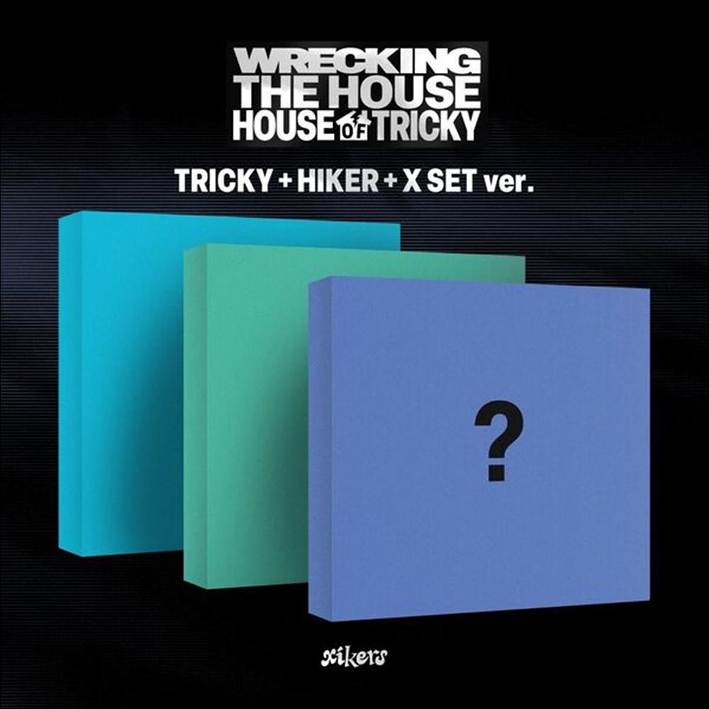 xikers [HOUSE OF TRICKY  WRECKING THE HOUSE](TRICKY ver. / HIKER ver. / X ver.) + Free Gift