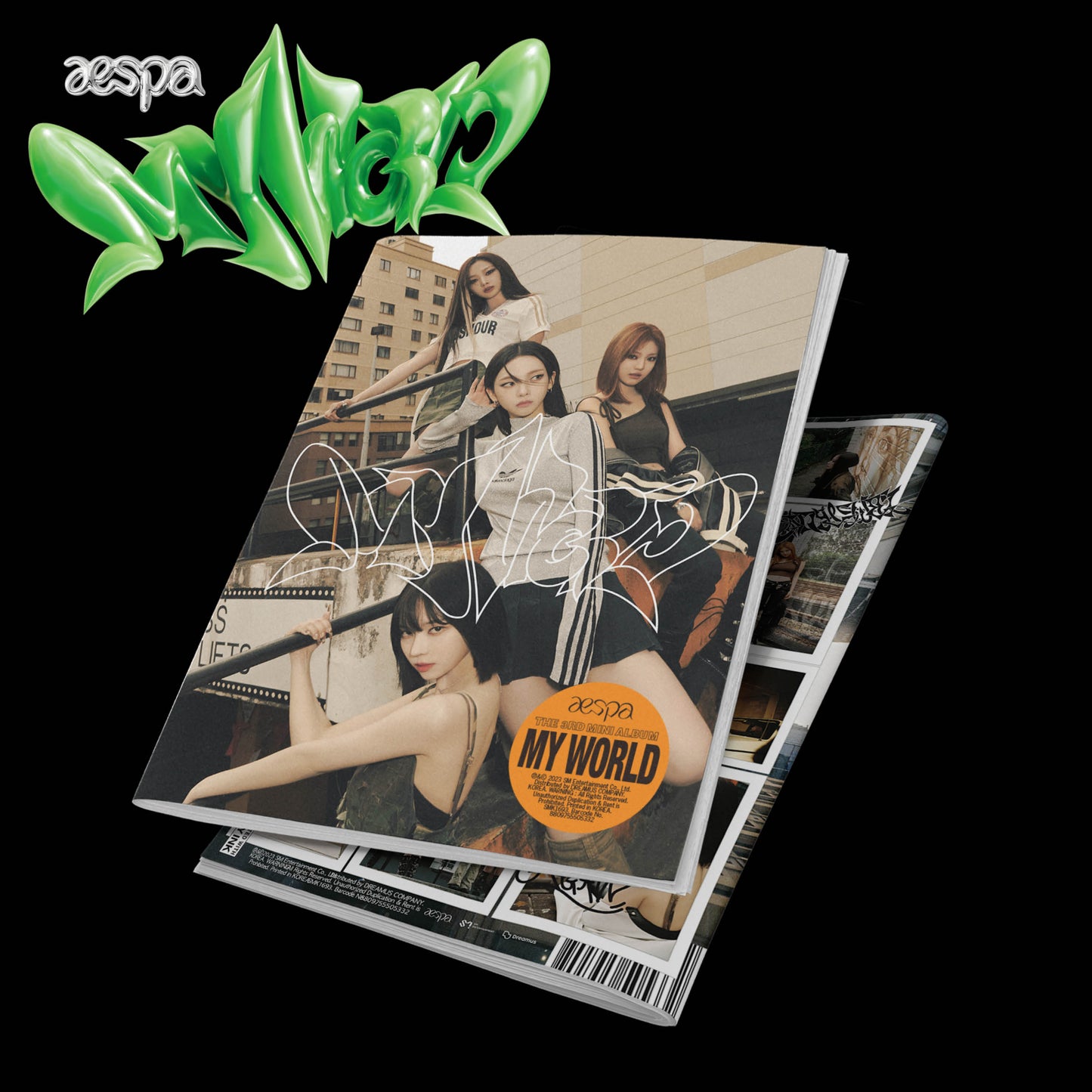 [Tabloid Ver.] aespa MY WORLD 3rd Mini Album