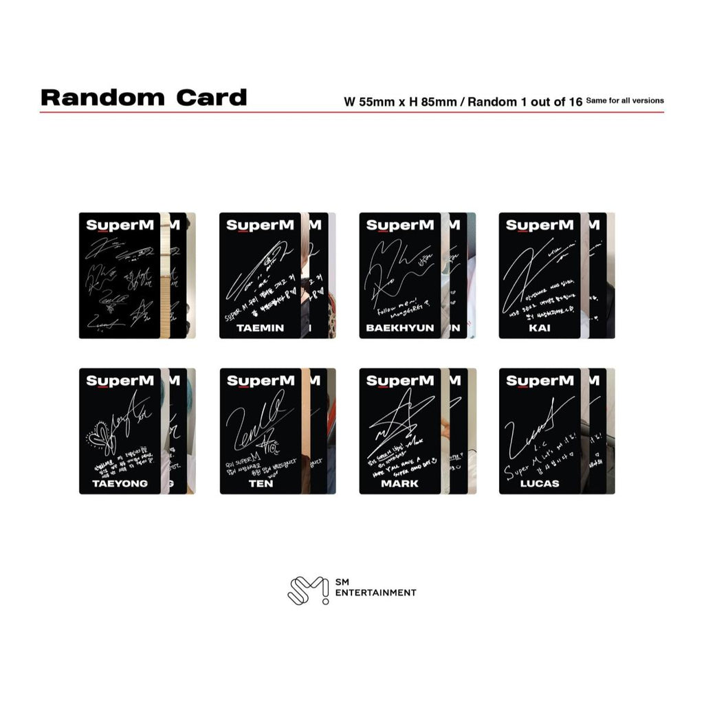 SuperM [SuperM] 1st Mini Album (Random)